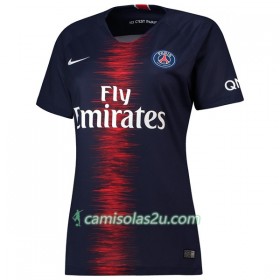 Camisolas de Futebol Paris Saint-Germain Mulher Equipamento Principal 2018/19 Manga Curta